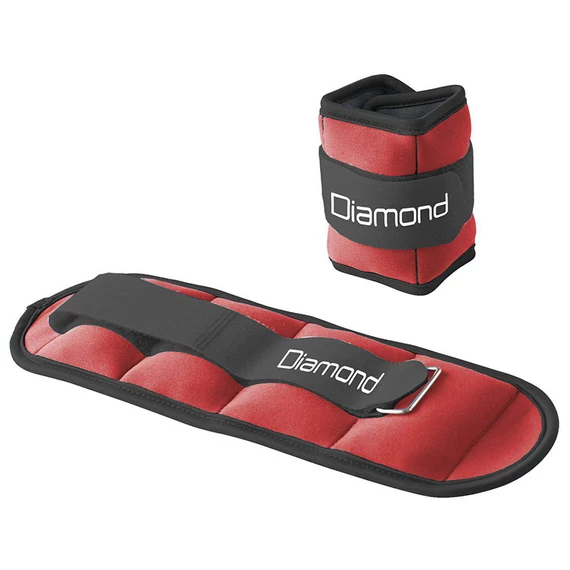 Bokasúly Diamond Pro 2x2 kg piros