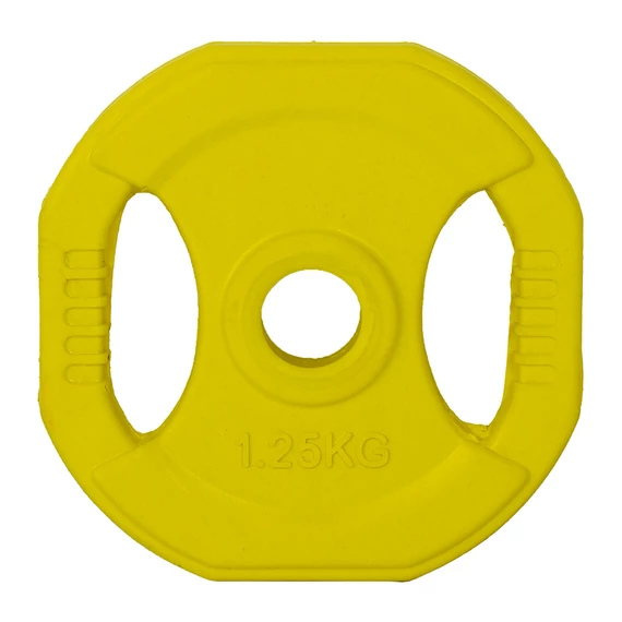 Súlytárcsa Aktivsport 1,25 kg sárga