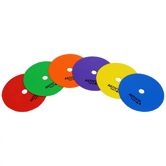 Korong alakú padlójelölő szett Aktivsport 15 cm