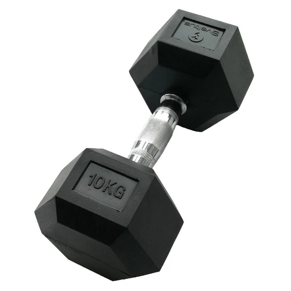Hatszögletű kézisúlyzó Sveltus 10 kg