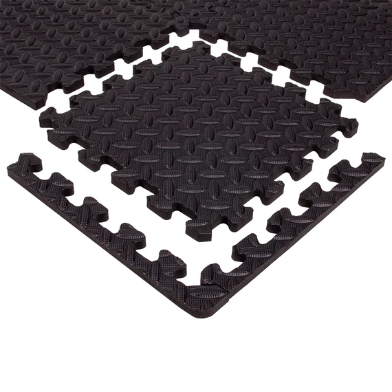 Puzzle szőnyeg inSPORTline Famkin (12 lap, 18 él) [fekete]