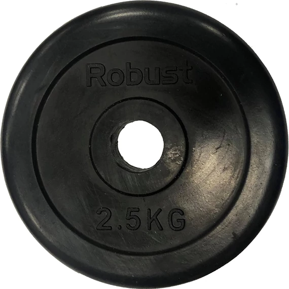 Súlytárcsa gumírozott 10 kg 31 mm
