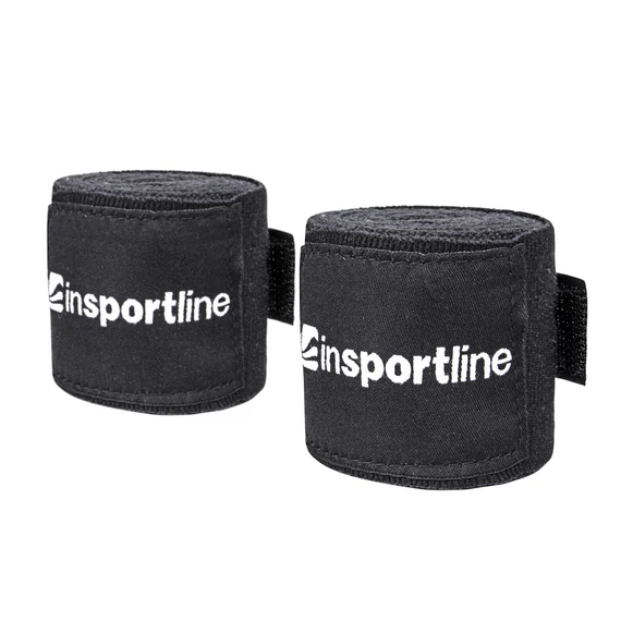 Box bandázs inSPORTline Envolto 350 cm [fekete]