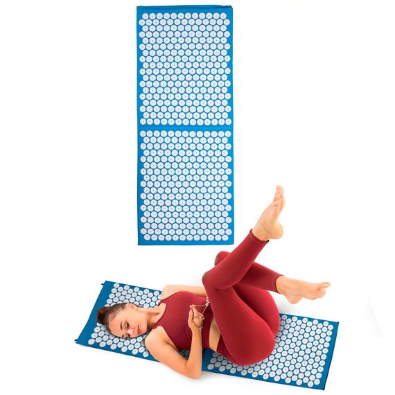 Akupresszúrás matrac inSPORTline AKU-1000 125 x 50 cm [kék]