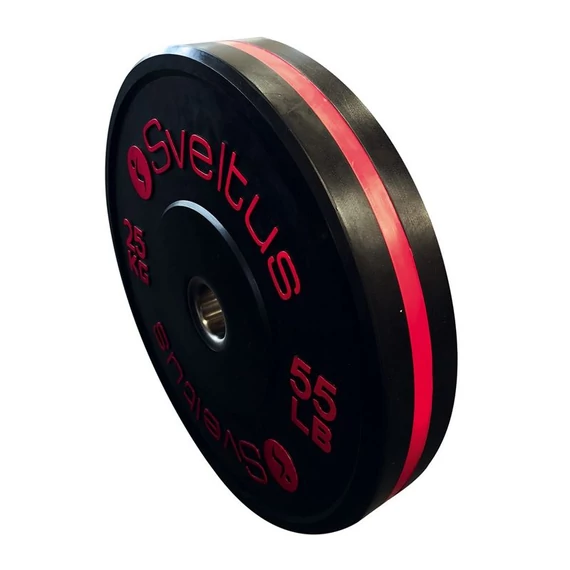 Súlytárcsa gumi Sveltus training 25 kg