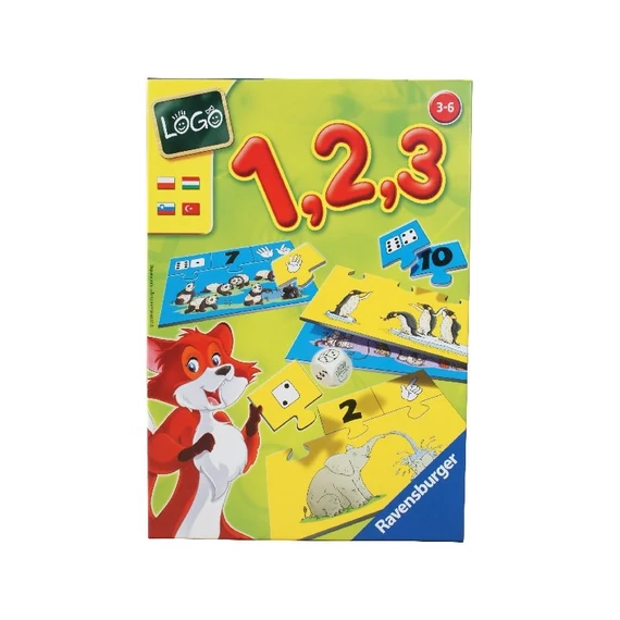Társasjáték - Logo 1,2,3: Számolni tanulunk