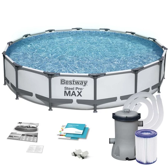Medence szett Bestway fémvázas 427x84 cm 56595