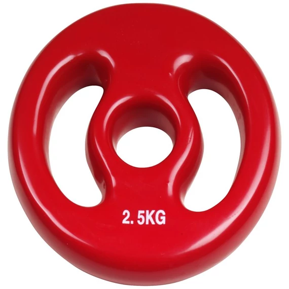 Súlyzótárcsa Trendy 2,5 kg piros