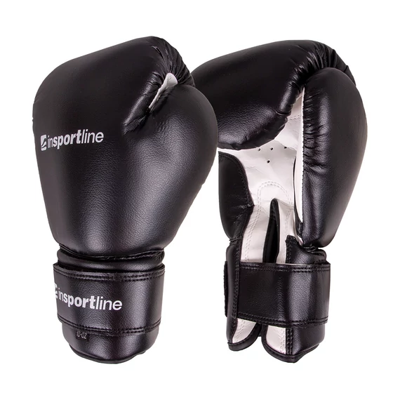 Boxkesztyű inSPORTline Metrojack [fekete-fehér]