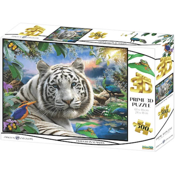 3D puzzle Prime 3D Alkonyat Szumátrában 500 darabos