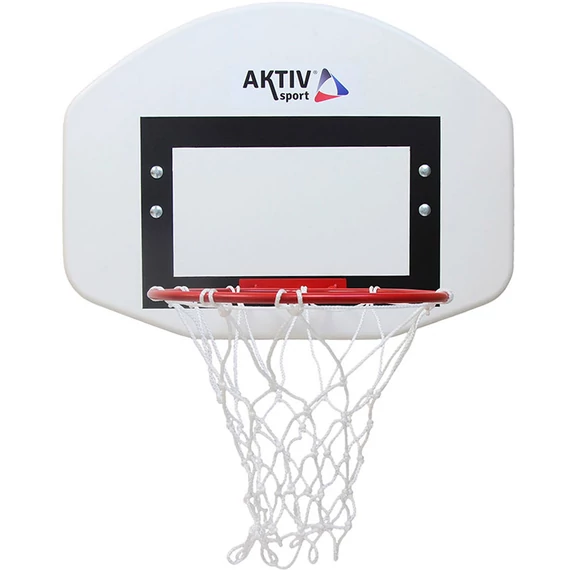 Kosárpalánk óvodai Aktivsport 60x45 cm gyűrűvel hálóval