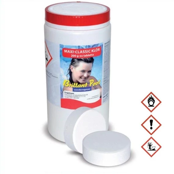 Maxi klórtabletta 1 kg