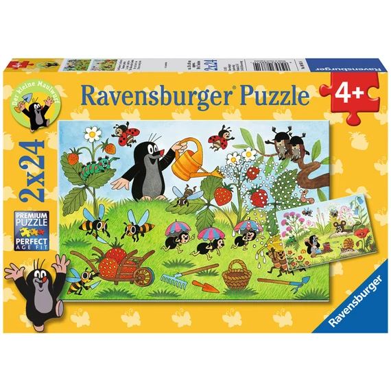 Puzzle 2x24 db - Kisvakond Ravensburger