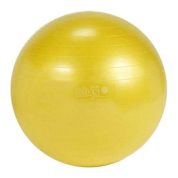 Gimnasztikai labda 65 cm sárga