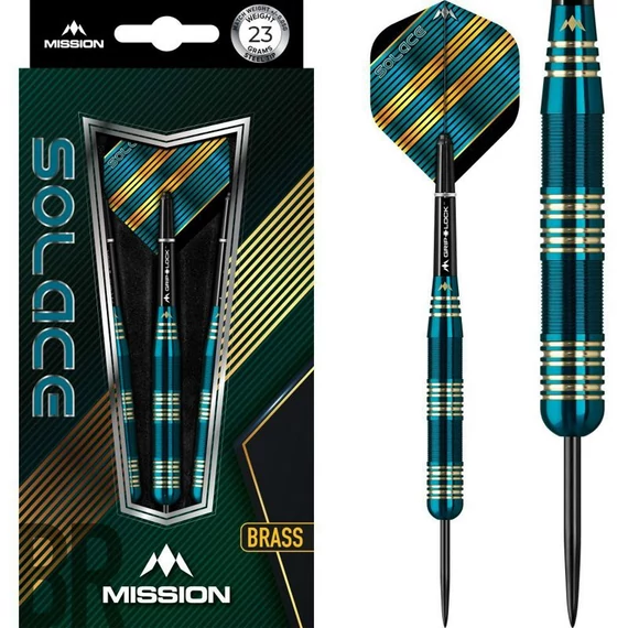 Dart szett Mission Solace M2 réz kékeszöld 23 g
