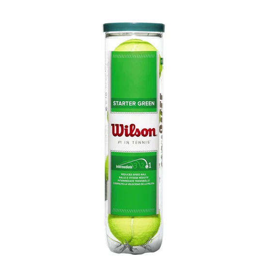 Teniszlabda Wilson Starter Play zöld 4 db