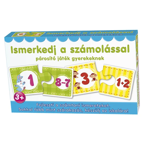 Párosító játék Ismerkedj a számolással