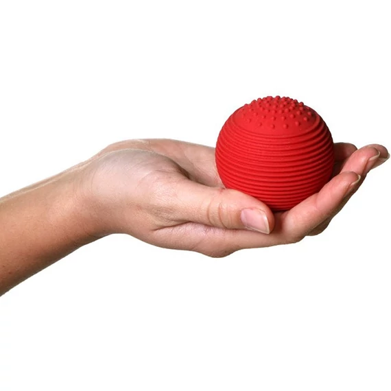 Reflexlabda marokerősítő 6 cm piros