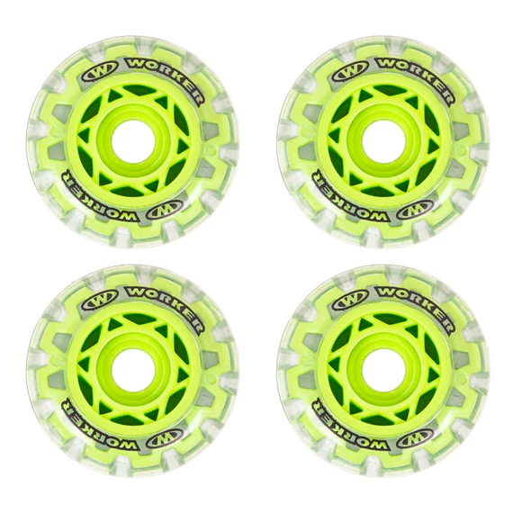 Görkorcsolya kerék WORKER TriGo Skate 64mm [zöld]