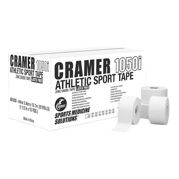 Atlétikai bandázs Cramer 1050i 3,8 cm x 13,77 m fehér