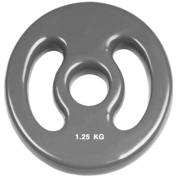Súlyzótárcsa Trendy 1,25 kg szürke