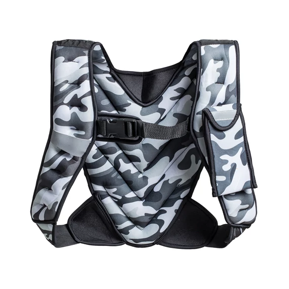 Súlymellény inSPORTline Klaper 5 kg [szürke]