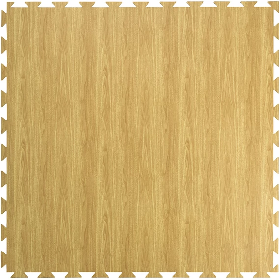 Talajvédő puzzle sportpadló Trendy StudioLine Madeira 100x100x1,4 cm fa mintázatú