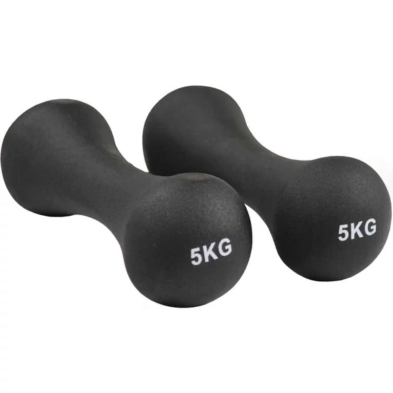 Körteformájú neoprén súlyzó 2 x 5 kg