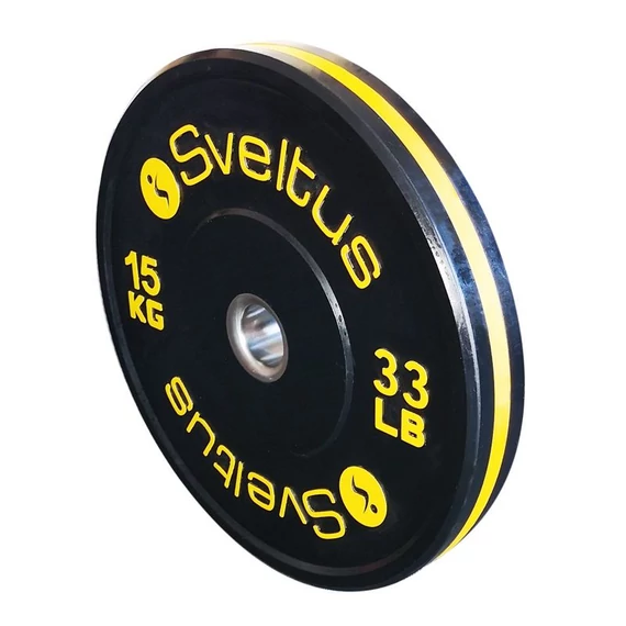Súlytárcsa gumi Sveltus training 15 kg