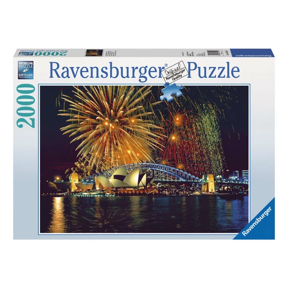 Puzzle 2000 db - Tűzijáték Sidneyben Ravensburger