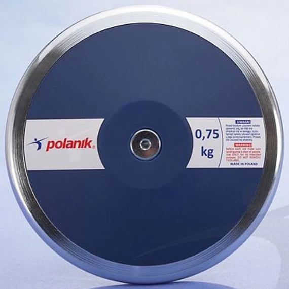 Verseny diszkosz Polanik kék 0,75 kg 6mm