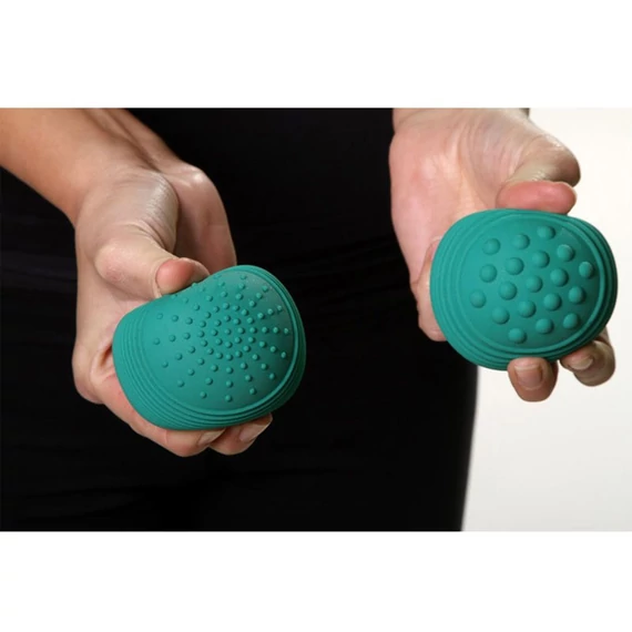 Reflexlabda marokerősítő 5,5 cm zöld