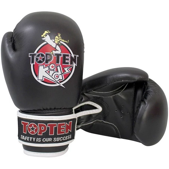 Boxkesztyű Top Ten Kids 8 oz gyerek fekete