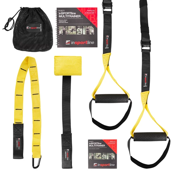 Felfüggeszthető erősítő inSPORTline MultiTrainer [sárga]