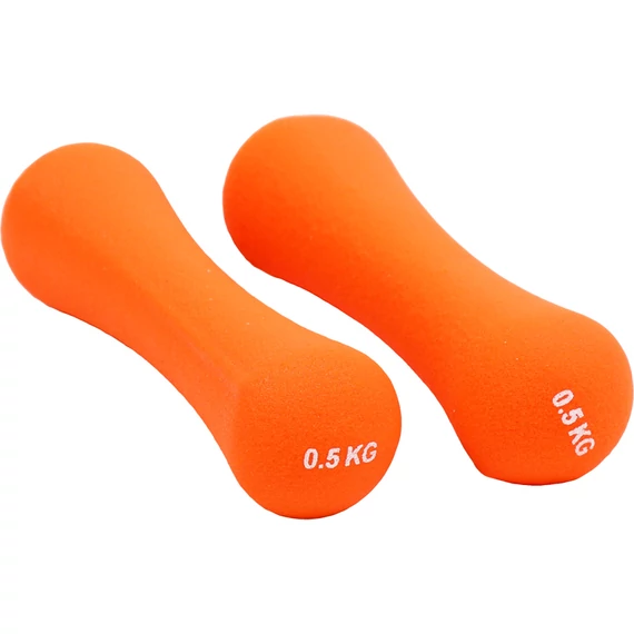 Körteformájú neoprén súlyzó 2 x 0,5 kg