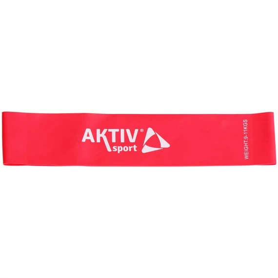 Láberősítő gumihurok Aktivsport piros gyenge