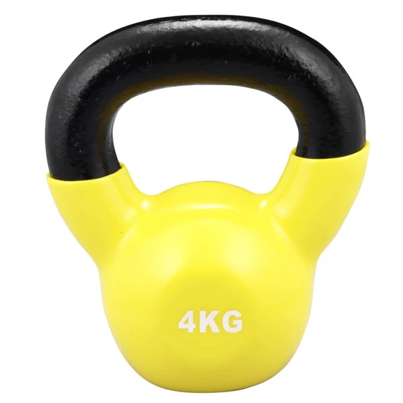 Kettlebell Trendy sárga-fekete 4 kg