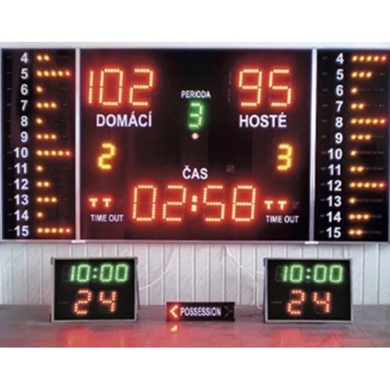 Eredményjelző Basketball Complet Maxi beltéri