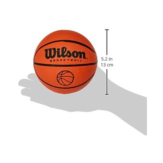 Kosárlabda Wilson NCAA Micro gumi narancs