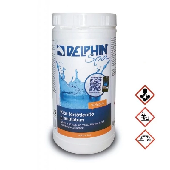 Klór granulátum Delphin Spa Forte 1 kg