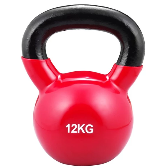 Kettlebell Trendy piros-fekete 12 kg
