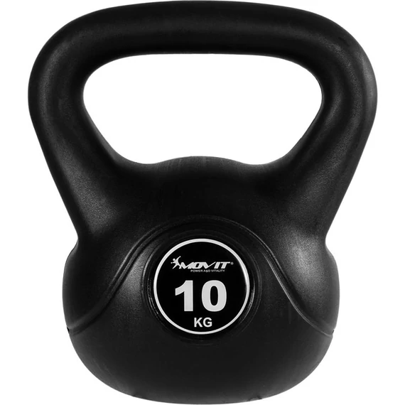 Kettlebell MOVIT 10 kg fekete