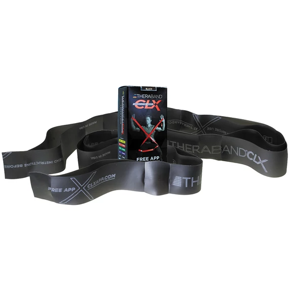 Thera-band CLX Consecutive Loop 2,2 m szuper erős, fekete