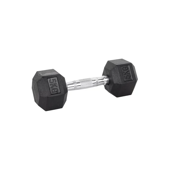 Hatszögű kézisúlyzó Hexsteel 5 kg