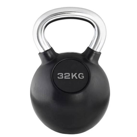 Kettlebell Trendy fekete-króm 32 kg