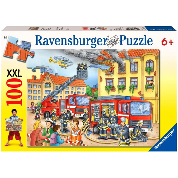 Puzzle 100XXL - Tűzoltók Ravensburger