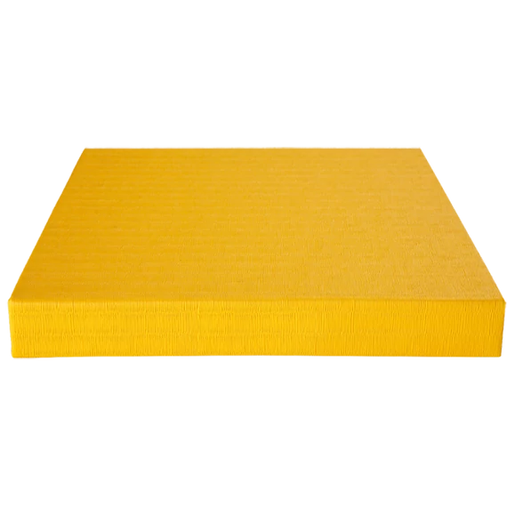 Judo szőnyeg 200x100x4 cm sárga IJF Approved