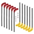 Kép 1/2 - Floorball készlet Poppis 95/108 cm 2x6 ütő 6 labda kül- és beltérre