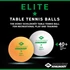 Kép 6/7 - Donic Elite ping-pong labda 1 csillagos fehér