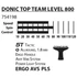 Kép 7/7 - Donic Top Team 800 ping-pong ütő
